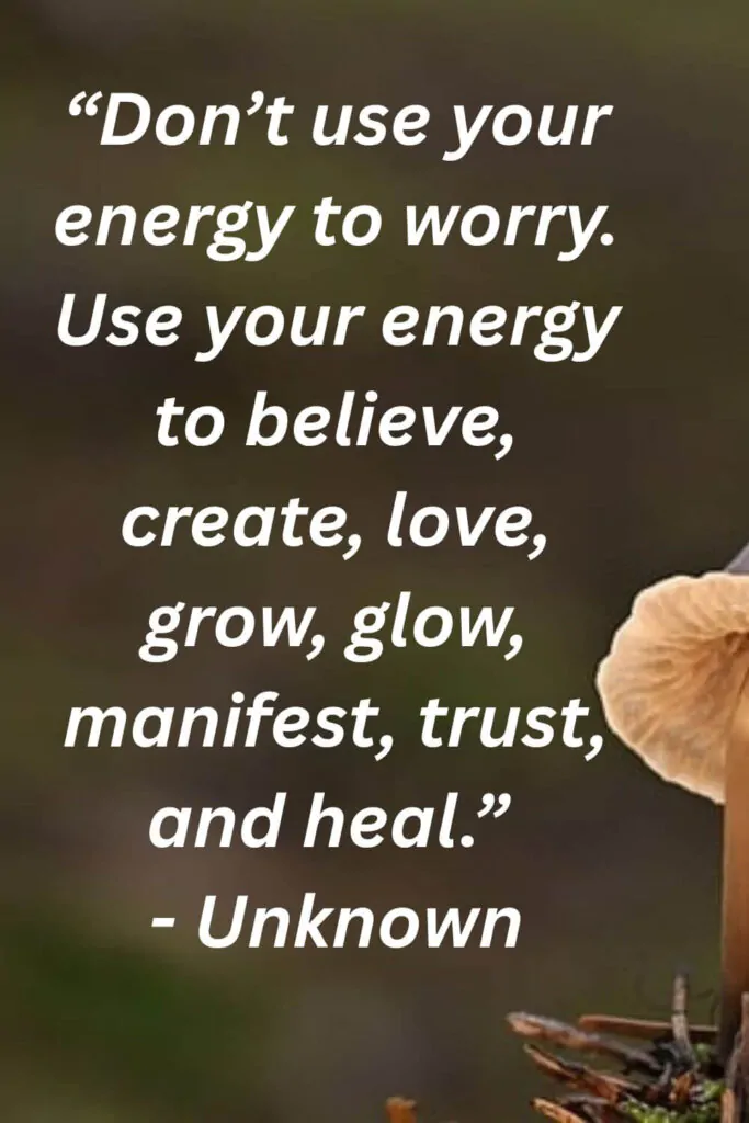 quotes on wasting energey on worrying