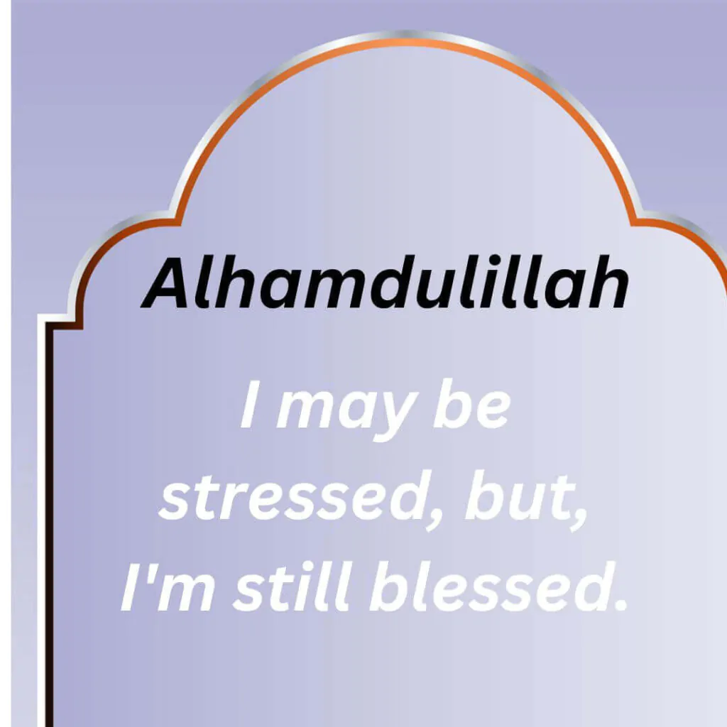 islamic status quote on i am blessed for wahatsapp
