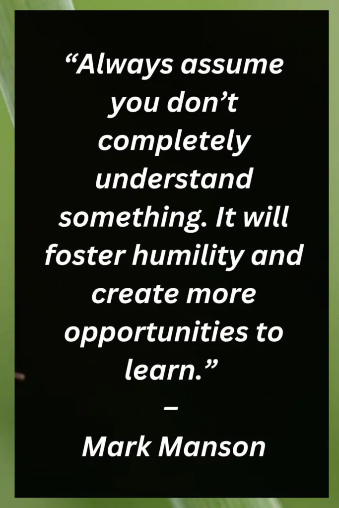 always assume quotes by Mark Manson