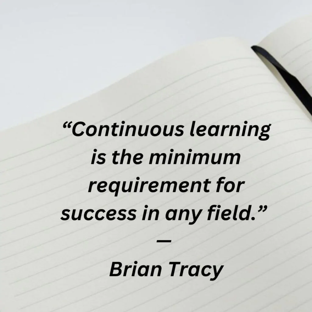 continuous learning quotes by Brian Tracy
