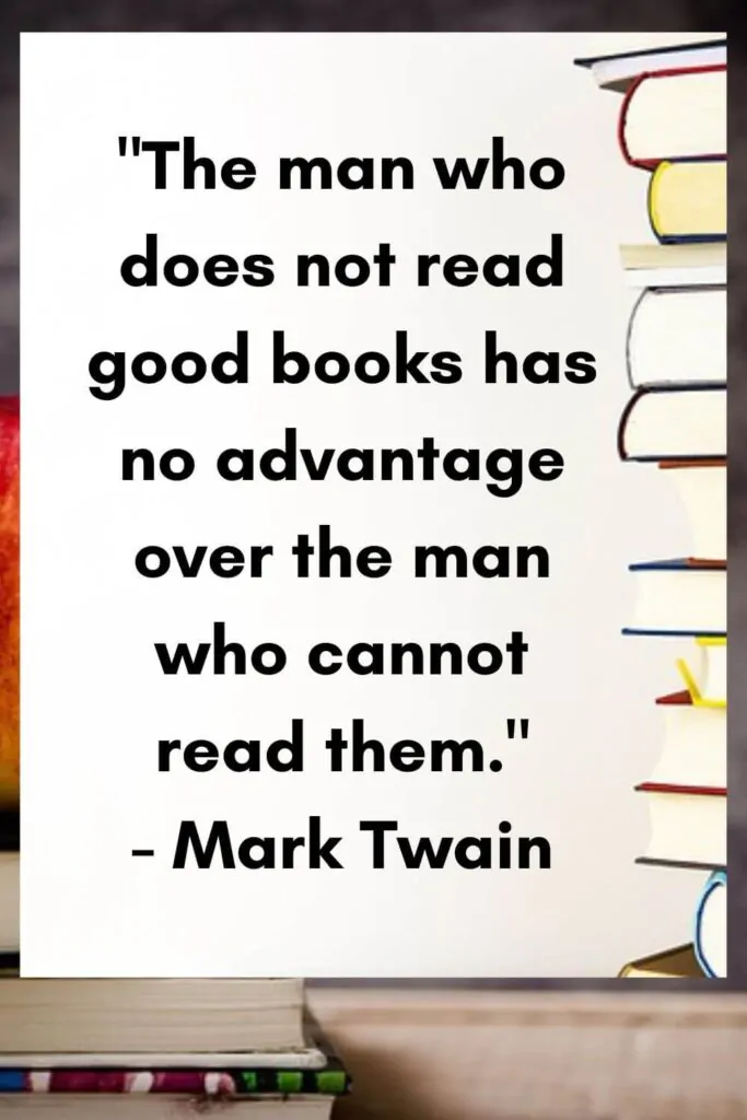 mark twain quotes on books