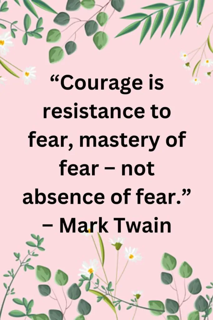 mark twain quotes on courage