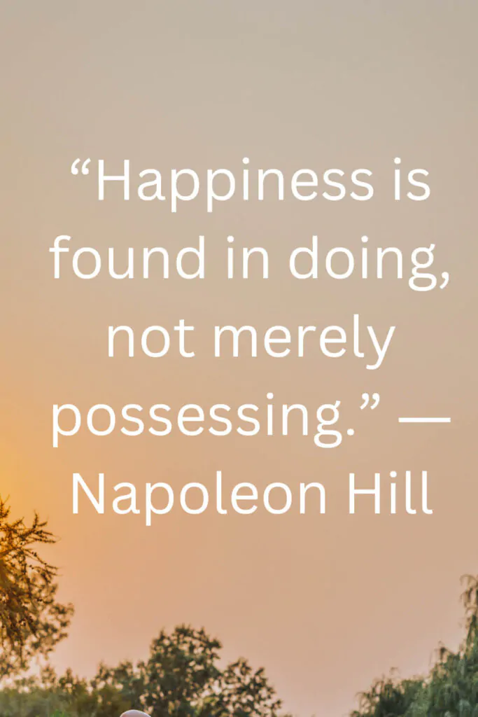 napoleon hill quotes on happiness