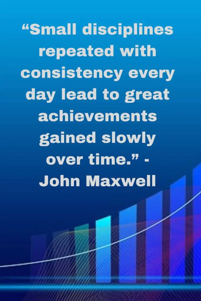 small discipline and success quotes