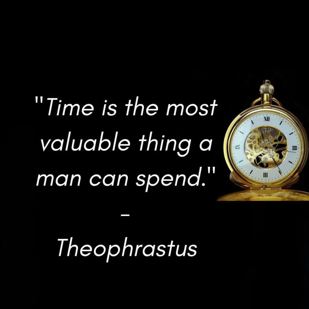 time is valuable quotes