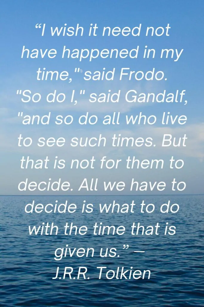 quote on what time to do