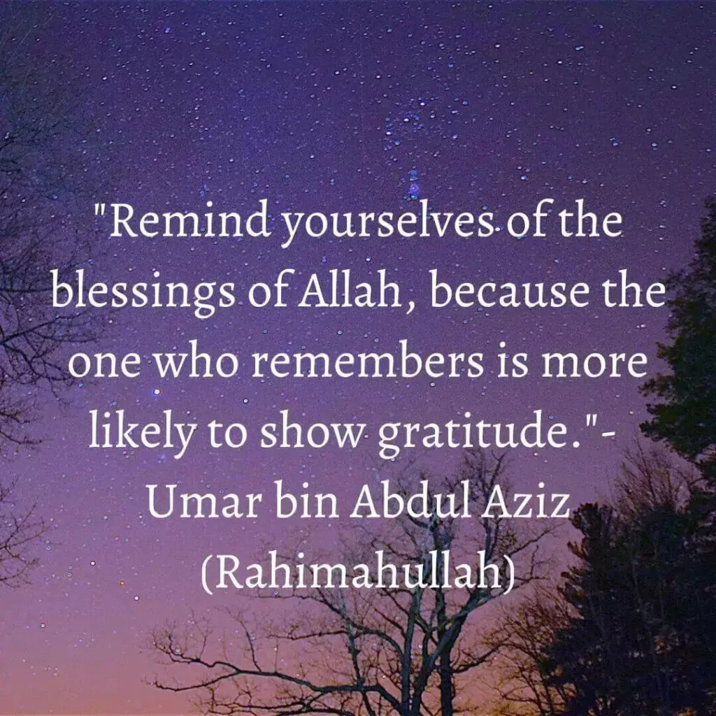 blessings of Allah quote