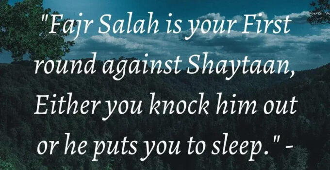 fajr quotes in english