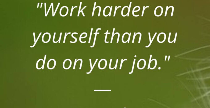 Jim rohn work on yourself
