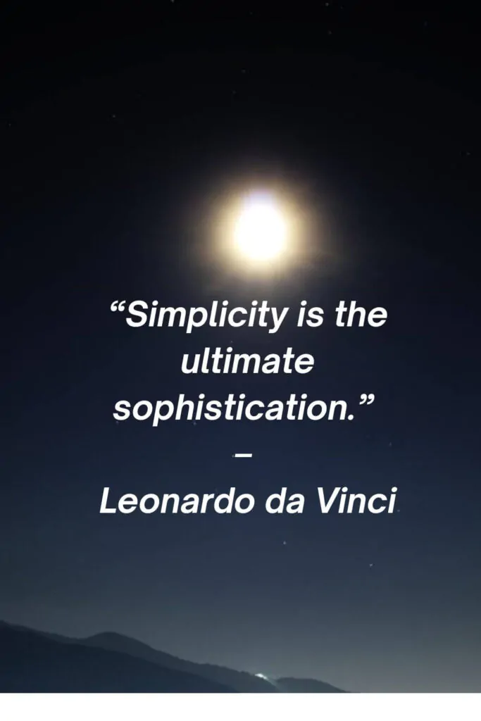 simplicity quotes short
