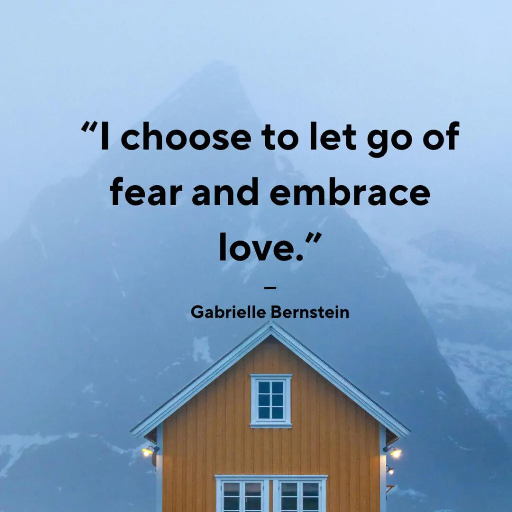 positive affirmation quote on love