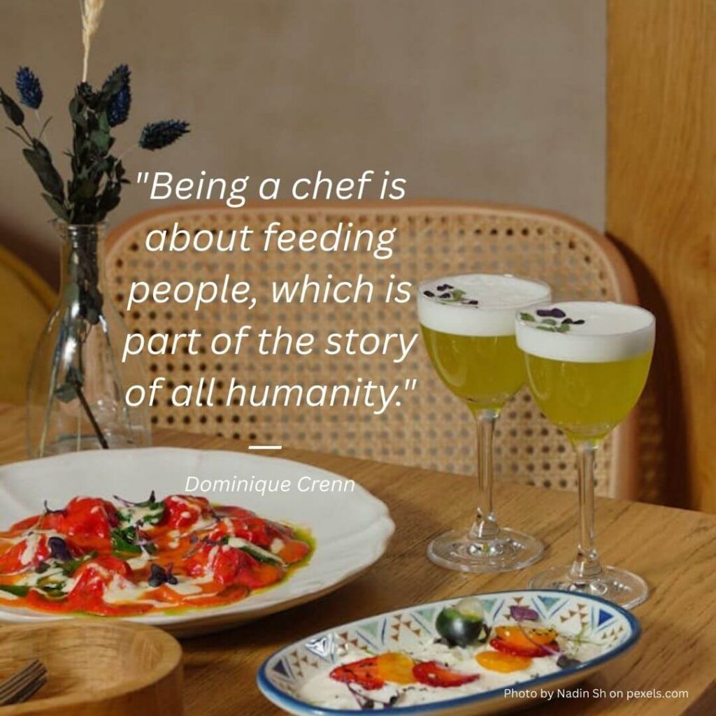 being a chef quotes