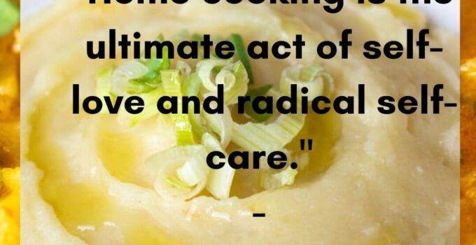 self home cooking quotes for inspiration