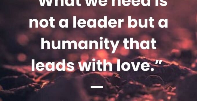 love humanity quote