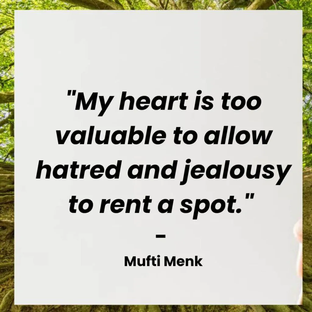 positive affirmation quote on heart