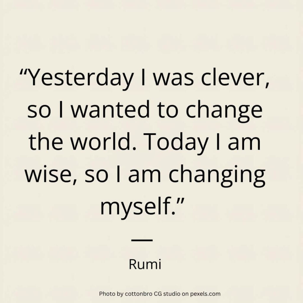 Powerful daily affirmation by rumi