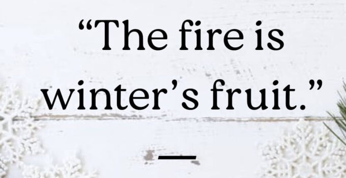 arabic proverb quote on winter
