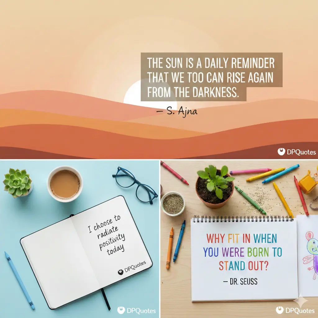 Collection of uplifting quotes about life featuring motivational words and positive thoughts to inspire your day