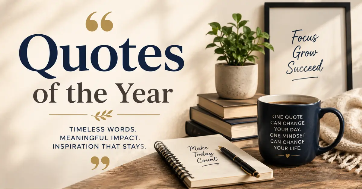 Quote of the year to inspire motivation, success, and positive mindset